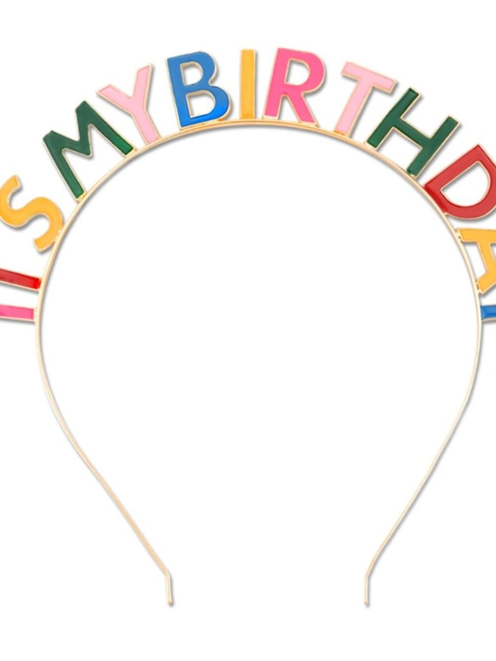 Birthday Crown Birthday Headband, Rainbow It's My Birthday Headband, Happy Birth
